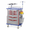 Тележка медицинская Med-Mos ЕТ750-01 ТМ-001АН-00 серая