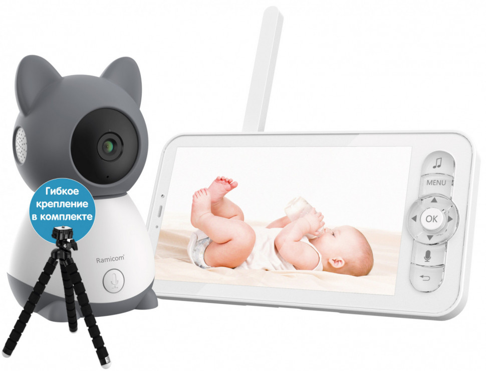 Видеоняня Ramicom VRC300TR с креплением (VRC300TR) Видеоняня Ramicom VRC300TR с креплением (VRC300TR)