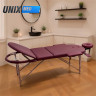 Массажный стол UNIX Comfort 3 Section Burgundy Массажный стол UNIX Comfort 3 Section Burgundy