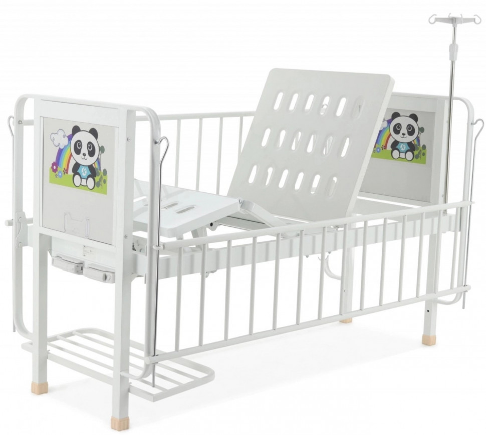 Кровать детс 4-секц Med-Mos DM-2320S-01 Тип 4 вар. 4.1 (белый) ТУ 32.50.30-21-98238288-2020 с матрас